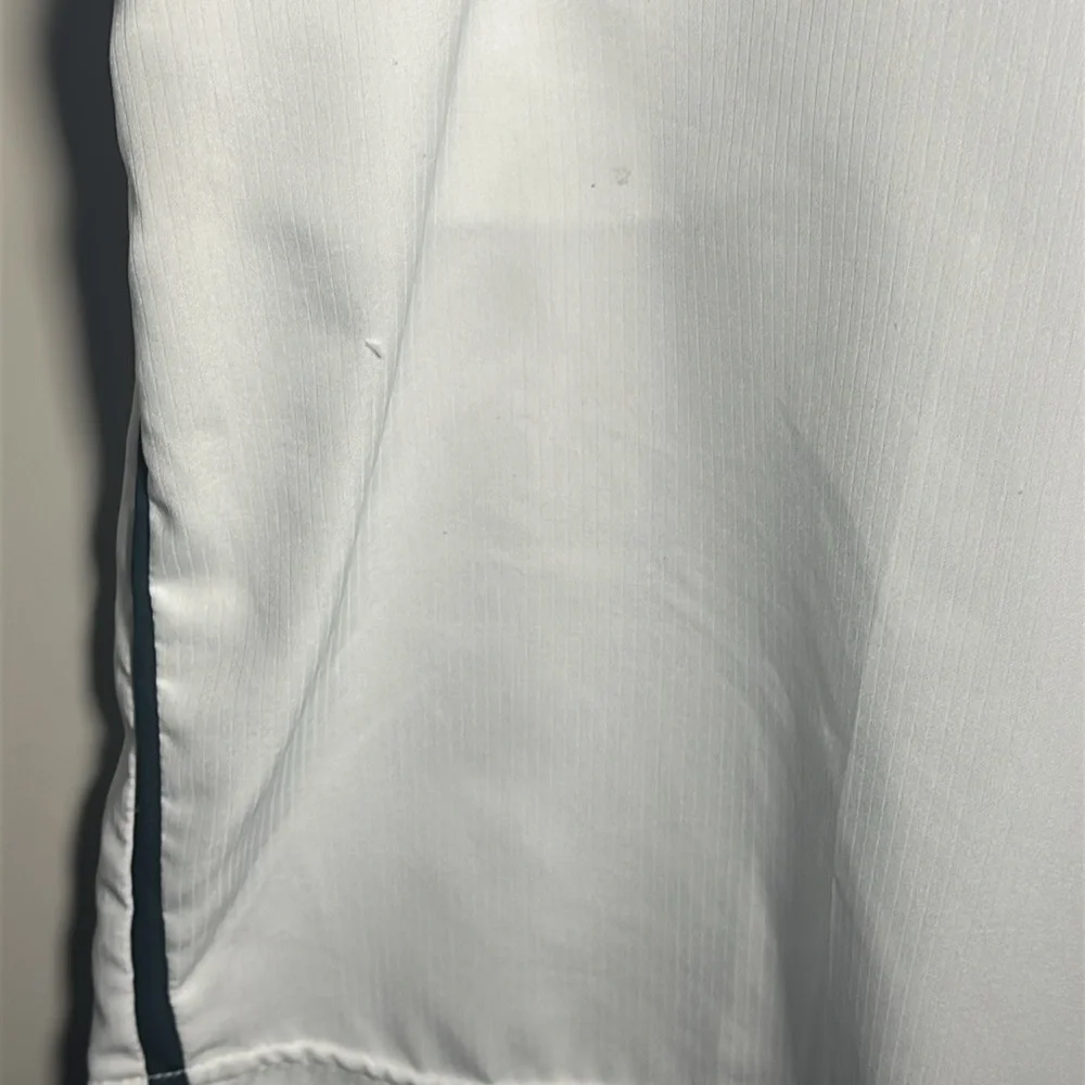 Nike Y2K White Men's Shorts with gray line
